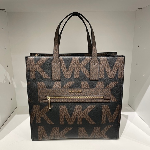 Michael Kors Kenly Large Graphic Logo Tote Bag - Picture 5 of 11